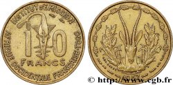 AFRIQUE OCCIDENTALE FRANÇAISE - TOGO 10 Francs 1957 Paris