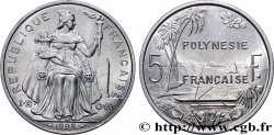 POLYNÉSIE FRANÇAISE 5 Francs I.E.O.M. 1993 Paris