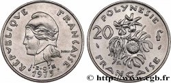 FRENCH POLYNESIA 20 Francs I.E.O.M. 1975 Paris