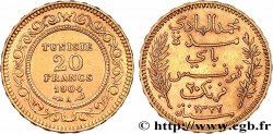 ORO, PALLADIO E PLATINO: INVESTIMENTI 20 Francs or Bey Mohamed El Hadi AH 1321 1904 Paris