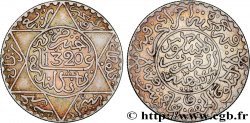 MOROCCO 2 1/2 Dirhams (1/4 Rial) Abdul Aziz I an 1320 1902 Londres