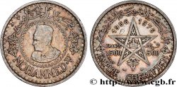 MOROCCO - FRENCH PROTECTORATE 500 Francs Mohammed V an AH1376 1956 Paris
