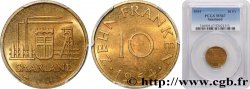TERRITOIRE DE LA SARRE 10 Franken 1954 Paris