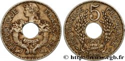 FRENCH INDOCHINA 5 Centièmes 1939 Paris