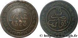 MARUECOS 10 Mazounas Abdul Aziz an 1323 2e type 1904 Fez