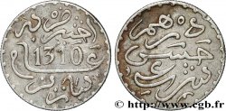 MOROCCO 1 Dirham Hassan I an 1310 1892 Paris