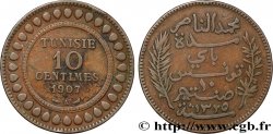 TUNISIA - FRENCH PROTECTORATE 10 Centimes AH1325 1907 Paris