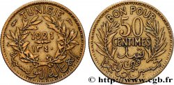 TUNEZ - Protectorado Frances Bon pour 50 Centimes 1921 Paris