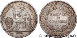 FRENCH INDOCHINA 1 Piastre de Commerce 1896 Paris
