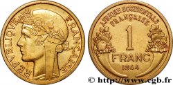 FRENCH WEST AFRICA 1 Franc Morlon 1944 Londres