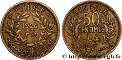 TUNEZ - Protectorado Frances 50 Centimes 1926 Paris