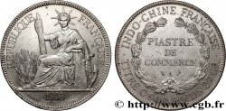 FRENCH INDOCHINA 1 Piastre de Commerce 1913 Paris AU