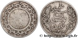 TUNISIA - French protectorate 1 Franc AH1308 1891 Paris