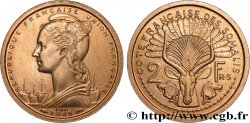 FRANZÖSISCHE SOMALILAND Essai de 2 Francs 1948 Paris