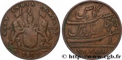 ILE DE FRANCE (MAURITIUS) XX (20) Cash East India Company 1803 Madras