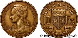 ISLA DE LA REUNIóN 10 Francs 1964 Paris