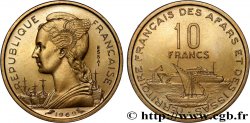 DJIBUTI - French Territory of the Afars and Issas  10 Francs ESSAI 1969 Paris MS