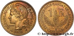 CAMEROON - FRENCH MANDATE TERRITORIES 1 Franc léger - Essai de frappe de 1 franc Morlon - 4 grammes 1926 Paris MS