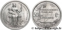 POLYNÉSIE FRANÇAISE - Océanie française 50 Centimes Établissements Français de l’Océanie 1949 Paris