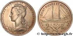 SAINT PIERRE ET MIQUELON 2 Francs ESSAI 1948 Paris