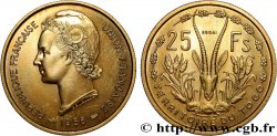 TOGO - UNION FRANÇAISE Essai de 25 Francs 1956 Paris