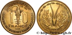 AFRIQUE OCCIDENTALE FRANÇAISE - TOGO 10 Francs Essai 1957 Paris
