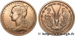 AFRIQUE ÉQUATORIALE FRANÇAISE - UNION FRANÇAISE Essai de 2 Francs 1948 Paris SPL