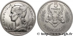 MADAGASCAR - UNIóN FRANCESA Essai de 5 Francs 1953 Paris