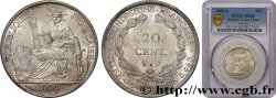 COCHINCHINE FRANÇAISE 20 Centimes 1884 Paris