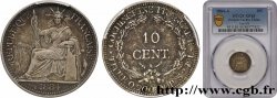 COCINCINA FRANCESE 10 Centimes 1884 Paris