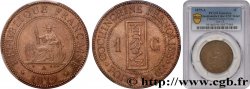COCHINCHINE FRANÇAISE 1 Centième 1879 PARIS