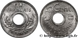 FRENCH INDOCHINA 5 Centièmes 1943 Hanoï