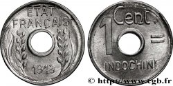 FRENCH INDOCHINA 1 Centième 1943 Hanoï