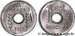 FRANZÖSISCHE-INDOCHINA 1 Centième 1943 Hanoï