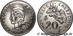 NEW CALEDONIA 20 Francs I.E.O.M. 1990 Paris