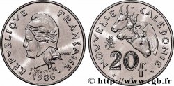 NEW CALEDONIA 20 Francs I.E.O.M. 1986 Paris