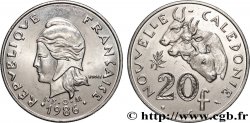 NOUVELLE CALÉDONIE 20 Francs I.E.O.M. 1986 Paris