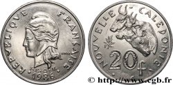 NEW CALEDONIA 20 Francs I.E.O.M. 1986 Paris