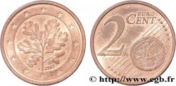 ALLEMAGNE 2 Cent RAMEAU DE CHÊNE 2002 Hambourg J