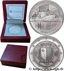 MALTA Belle Épreuve 10 Euro OPÉRATION PEDESTAL - CONVOI DE SANTA MARIJA 2017 Bruxelles