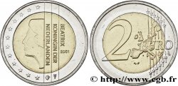 PAYS-BAS 2 Euro BEATRIX tranche A 2001 Utrecht