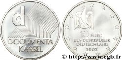 DEUTSCHLAND 10 Euro DOCUMENTA KASSEL tranche A 2002 Hambourg J