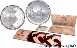 SPAGNA BELLE ÉPREUVE 5 Euro Gérone 2011 Madrid