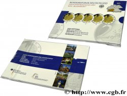 ALLEMAGNE Coffret Belle Épreuve 5 ateliers 2 Euro BADE-WURTTEMBERG - MONASTÈRE DE MAULBRONN 2013