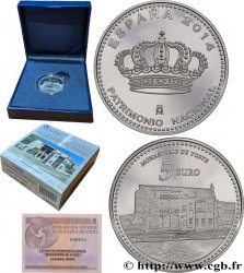 SPAIN BELLE ÉPREUVE 5 Euro Monastère de Yuste 2014 Madrid