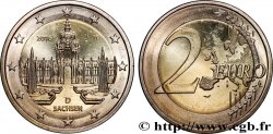 GERMANY 2 Euro SAXE - PALAIS ZWINGER - Hambourg - J 2016 Hambourg - J