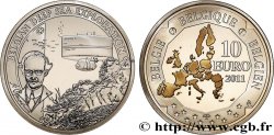 BELGIQUE BELLE ÉPREUVE 10 Euro Auguste Picard 2011 Bruxelles