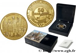 FRANCE BELLE EPREUVE 1/4 oz - 50 Euro V-E DAY SOLDAT ANGLAIS 2025 Pessac - Monnaie de Paris