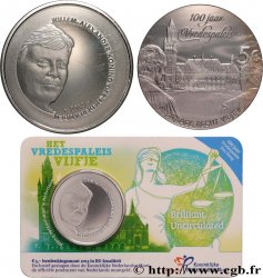 PAYS-BAS Coin-Card 5 Euro 100 ANS PALAIS DE LA PAIX 2013 Utrecht