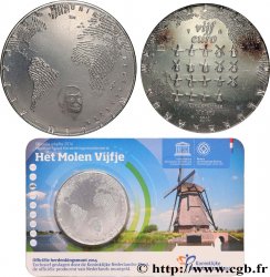 NIEDERLANDE Coin-Card 5 Euro MOULINS A VENTE DE KINDERDIJK 2014 Utrecht